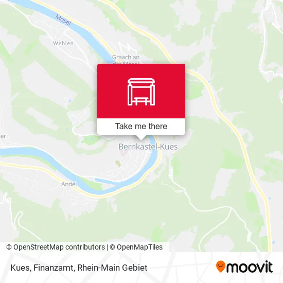 Карта Kues, Finanzamt