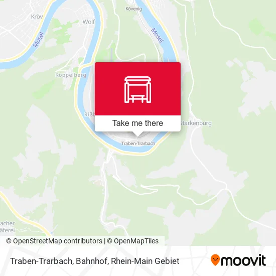 Карта Traben-Trarbach, Bahnhof