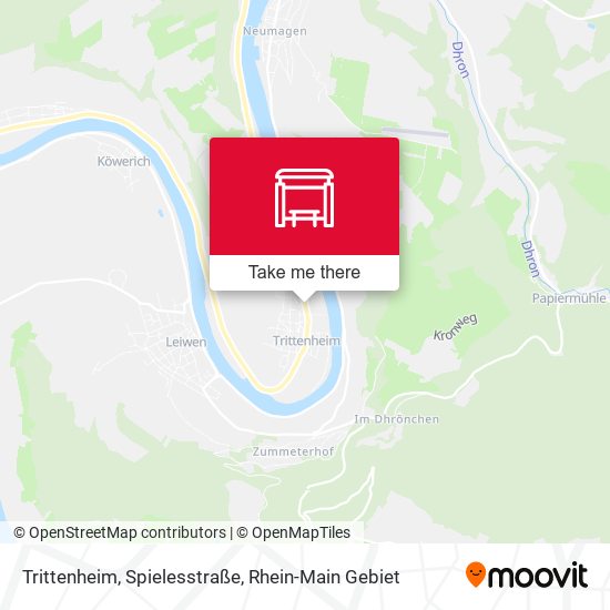 Trittenheim, Spielesstraße map
