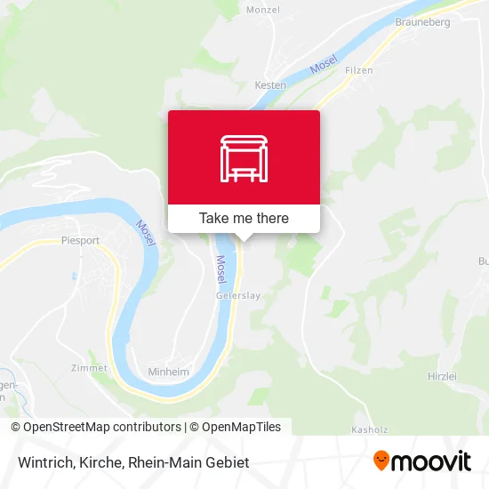 Wintrich, Kirche map