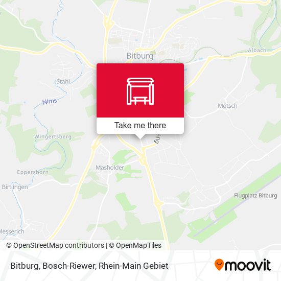 Карта Bitburg, Bosch-Riewer