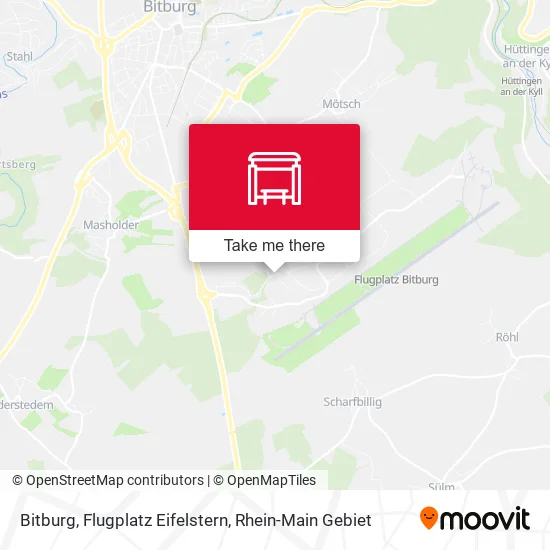 Карта Bitburg, Flugplatz Eifelstern