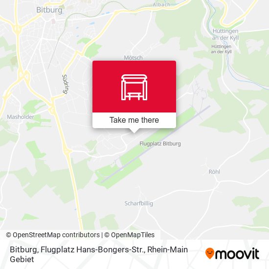 Bitburg, Flugplatz Hans-Bongers-Str. map