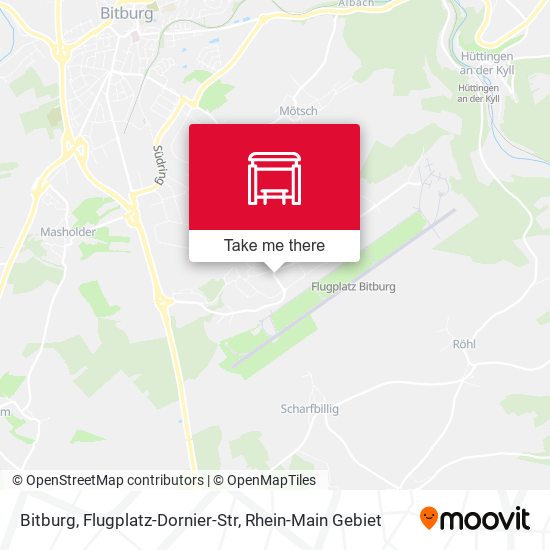 Карта Bitburg, Flugplatz-Dornier-Str