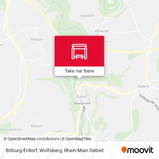 Карта Bitburg-Erdorf, Wolfsberg