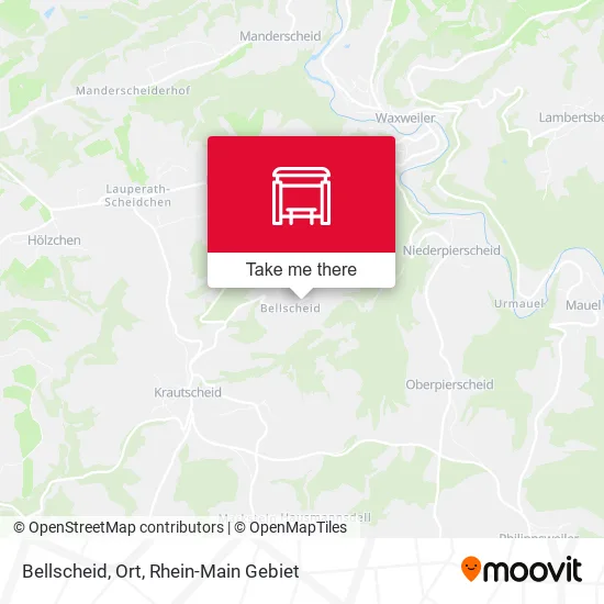 Карта Bellscheid, Ort