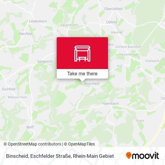 Binscheid, Eschfelder Straße map