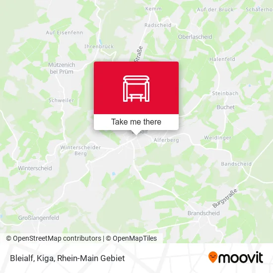 Карта Bleialf, Kiga