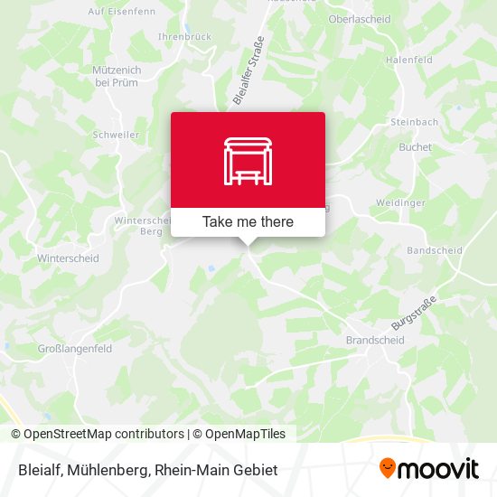 Карта Bleialf, Mühlenberg