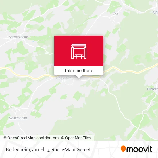 Карта Büdesheim, am Ellig