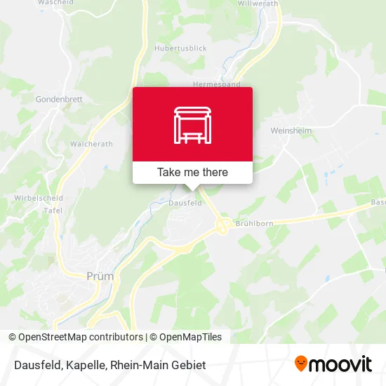 Карта Dausfeld, Kapelle