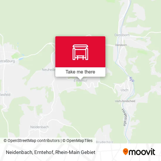 Карта Neidenbach, Erntehof