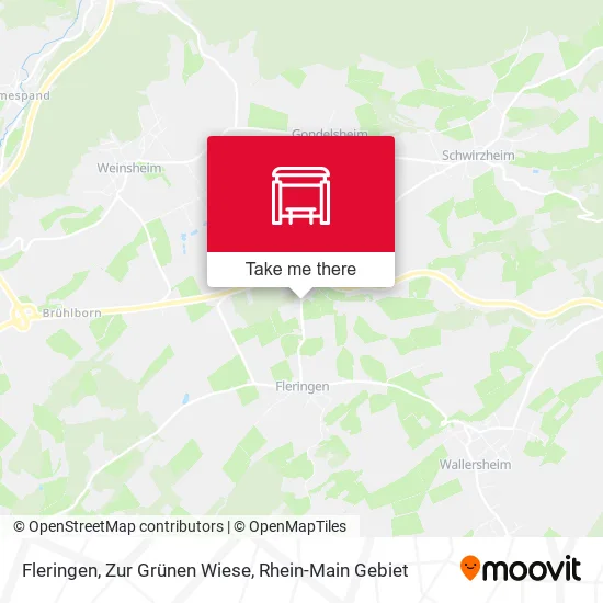 Карта Fleringen, Zur Grünen Wiese