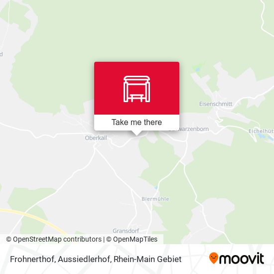Frohnerthof, Aussiedlerhof map