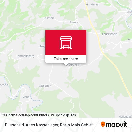 Plütscheid, Altes Kassenlager map
