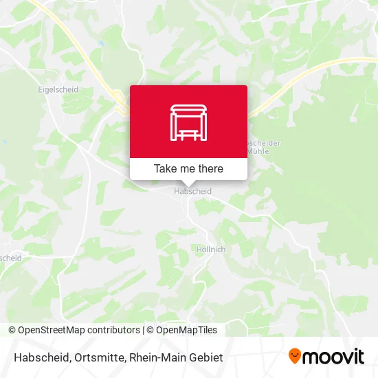 Карта Habscheid, Ortsmitte
