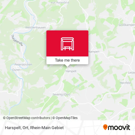 Карта Harspelt, Ort