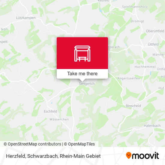 Карта Herzfeld, Schwarzbach
