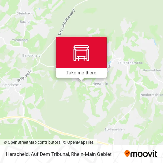 Карта Herscheid, Auf Dem Tribunal