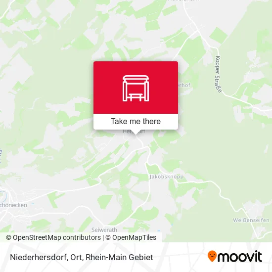 Карта Niederhersdorf, Ort