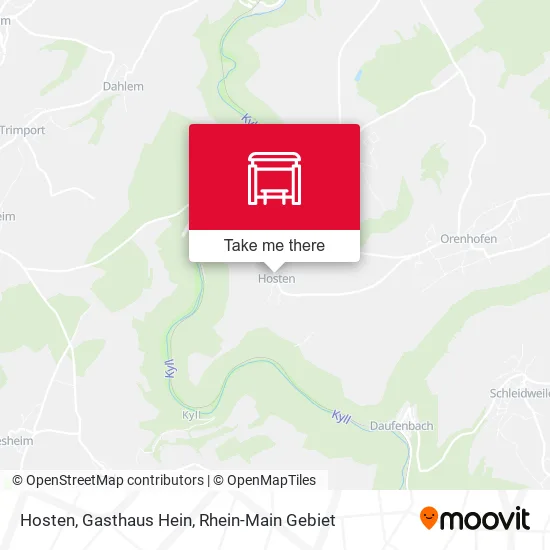 Карта Hosten, Gasthaus Hein