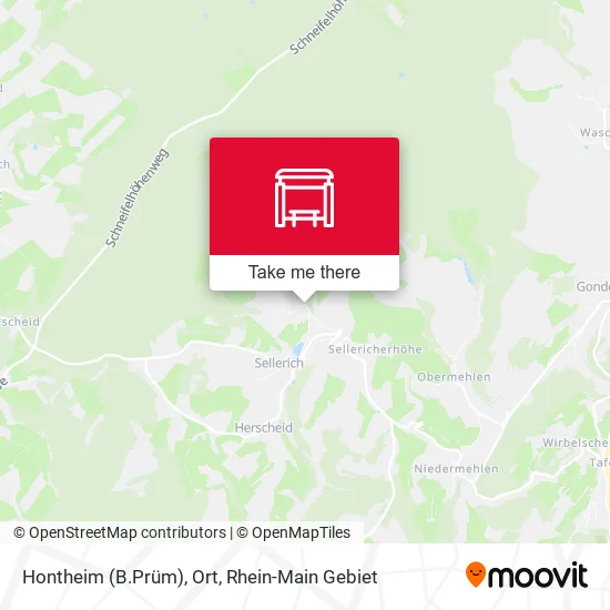 Карта Hontheim (B.Prüm), Ort