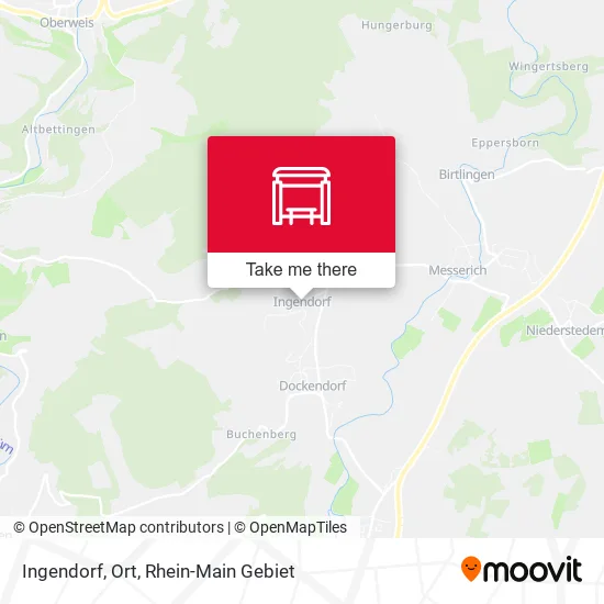 Карта Ingendorf, Ort
