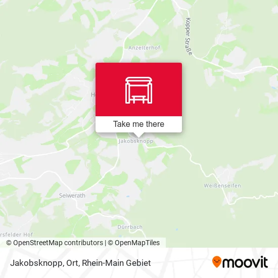 Карта Jakobsknopp, Ort