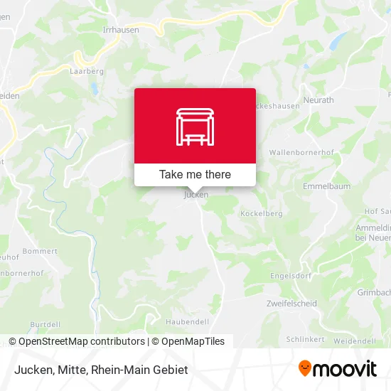 Карта Jucken, Mitte