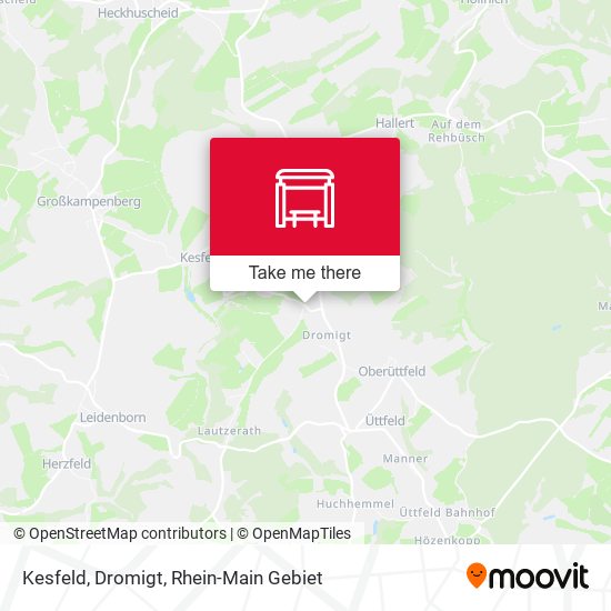 Карта Kesfeld, Dromigt