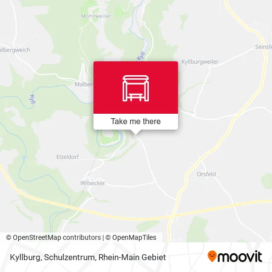 Карта Kyllburg, Schulzentrum