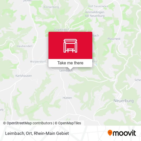 Leimbach, Ort map