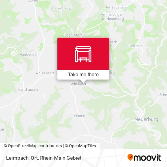 Карта Leimbach, Ort