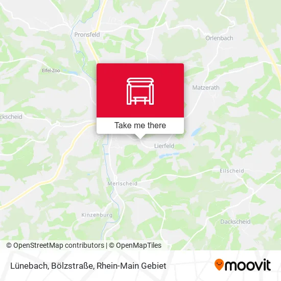 Карта Lünebach, Bölzstraße