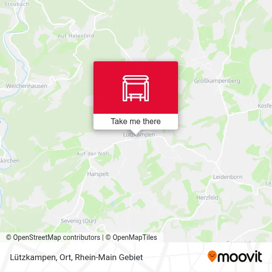 Lützkampen, Ort map