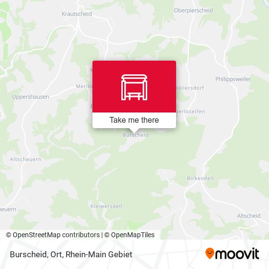 Карта Burscheid, Ort