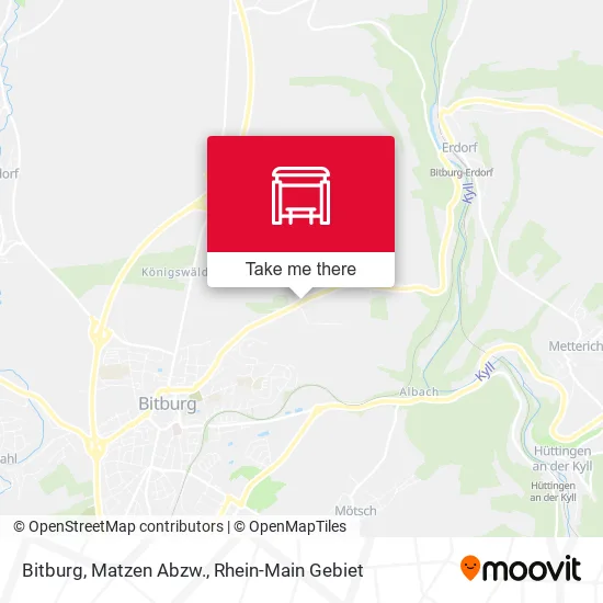 Карта Bitburg, Matzen Abzw.