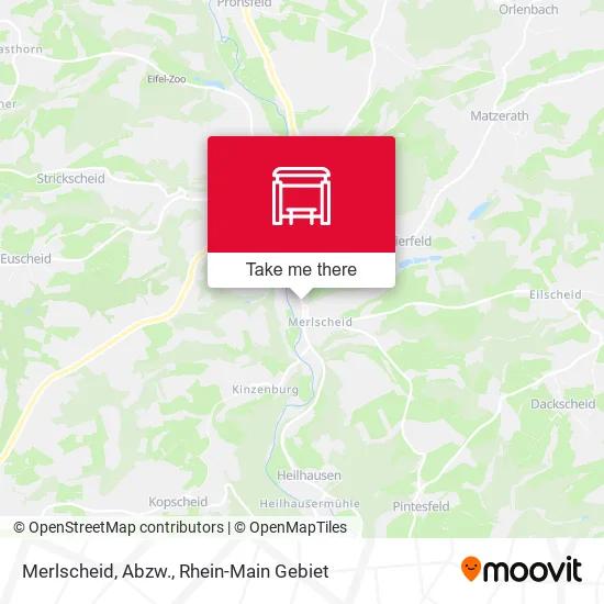 Карта Merlscheid, Abzw.