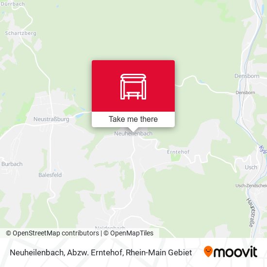 Neuheilenbach, Abzw. Erntehof map