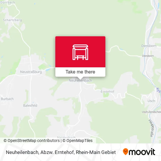 Карта Neuheilenbach, Abzw. Erntehof