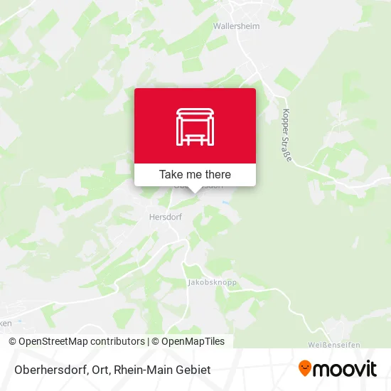 Карта Oberhersdorf, Ort