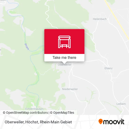 Карта Oberweiler, Höchst