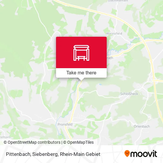 Карта Pittenbach, Siebenberg