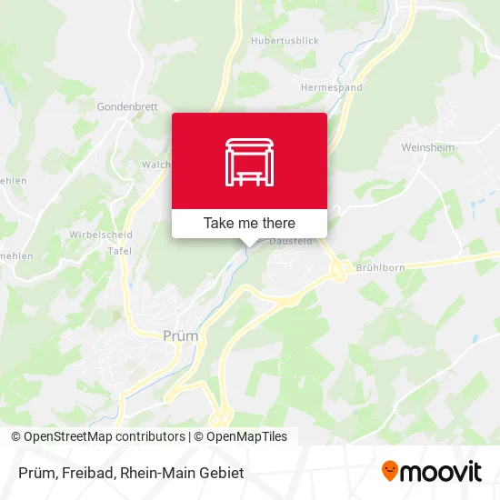 Prüm, Freibad map