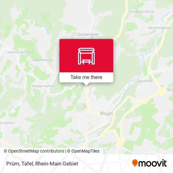 Карта Prüm, Tafel