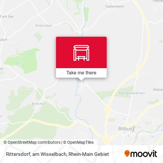 Rittersdorf, am Wisselbach map