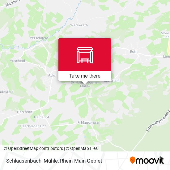 Schlausenbach, Mühle map