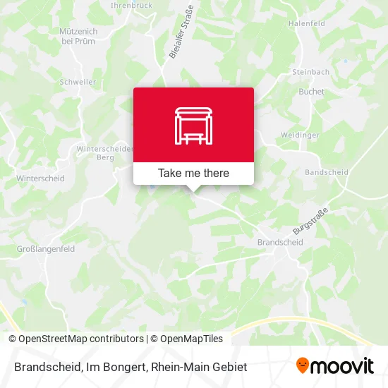 Карта Brandscheid, Im Bongert