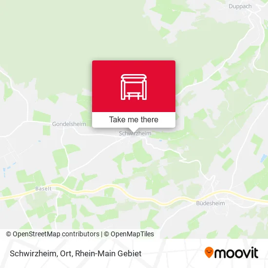 Карта Schwirzheim, Ort