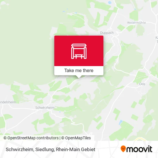 Карта Schwirzheim, Siedlung